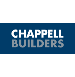 Chappell Builders logo - a South Australian-based commercial construction company with over 60 years of experience, specialising in design-and-construct projects, fit-outs, and refurbishments