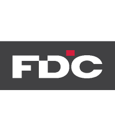 FDC Construction and Fitout logo - an Australian company specializing in construction, interior fitout, refurbishment, and building services, operating for over 35 years