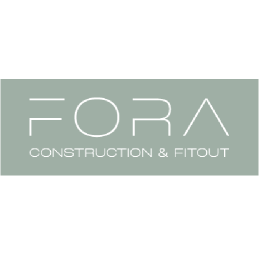 FORA Construction and Fitout logo - a South Australian-based construction company specializing in end-to-end commercial, retail, and industrial projects