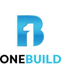 OneBuild Construction Group logo - an Australian-based company specialising in custom residential and commercial construction