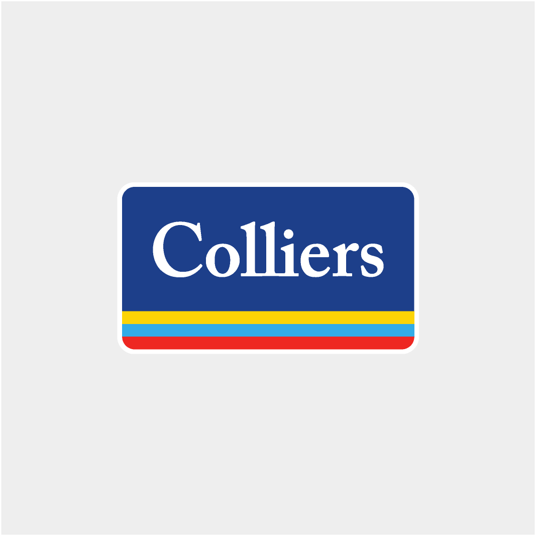 Colliers logo - a professional services and investment management company specialising in commercial and residential real estate