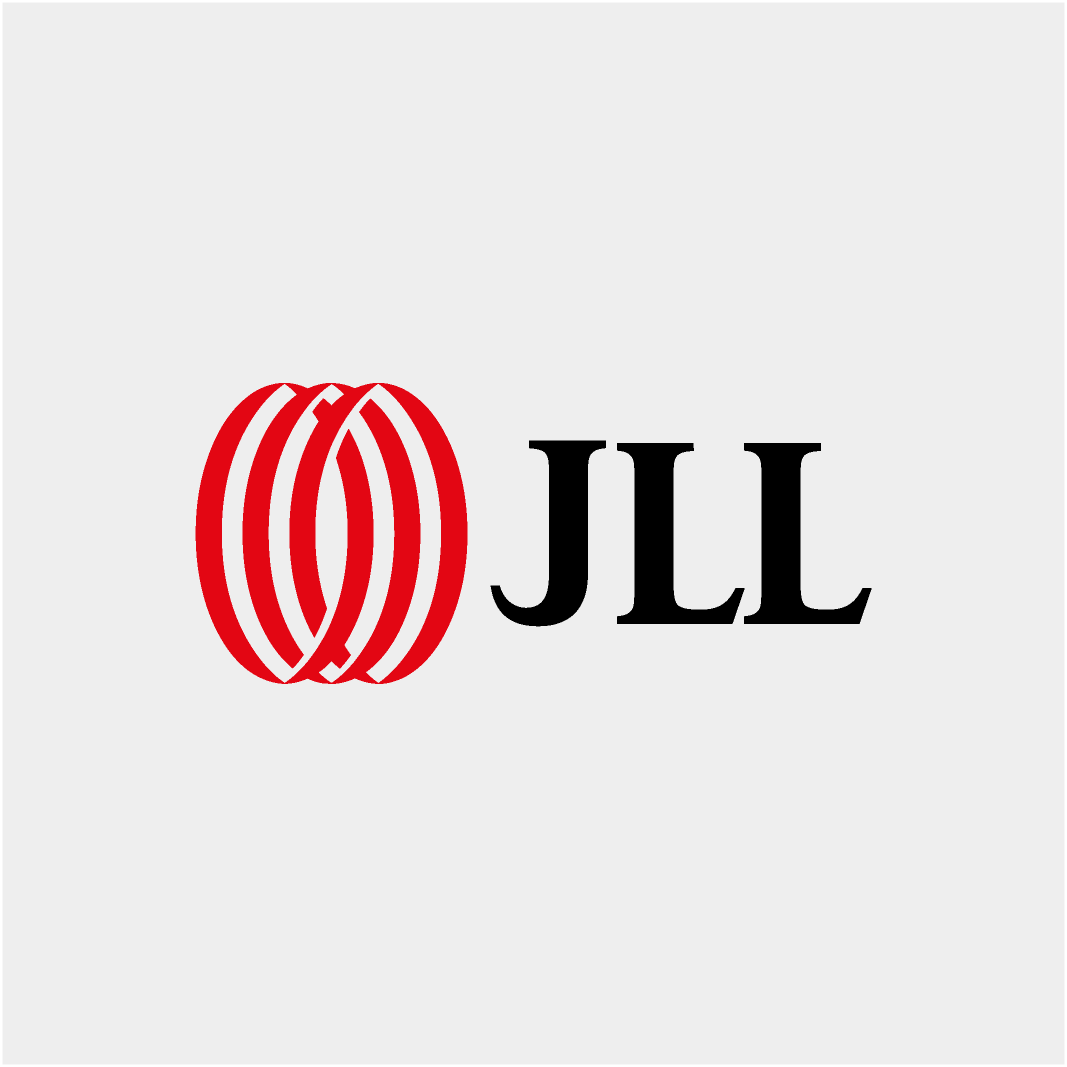 JLL logo - a business managing the construction and renovation projects for commercial spaces