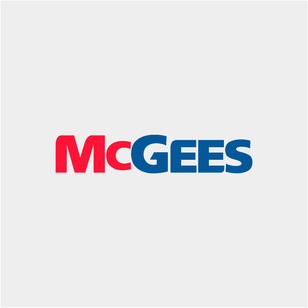 McGees Property logo - a full-service commercial real estate firm in Australia that provides a wide range of property-related services across commercial, retail, industrial, and mixed-use sectors